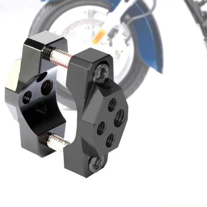 E56B Aluminum Alloy Bracket Multifunctional Metal Clip For Motorcycles Bicycles Mount Stent With Double Expansion Port