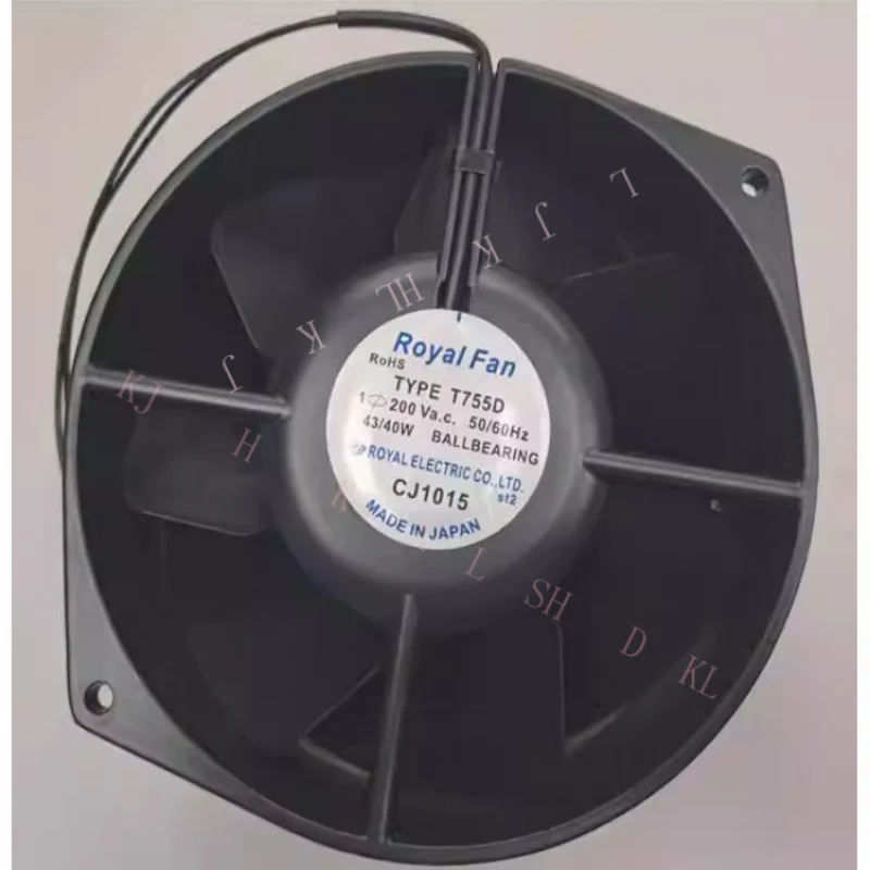 

NN Новый оригинальный вентилятор для T755DW-A27 200V, цельнометаллический, устойчивый к высоким температурам.