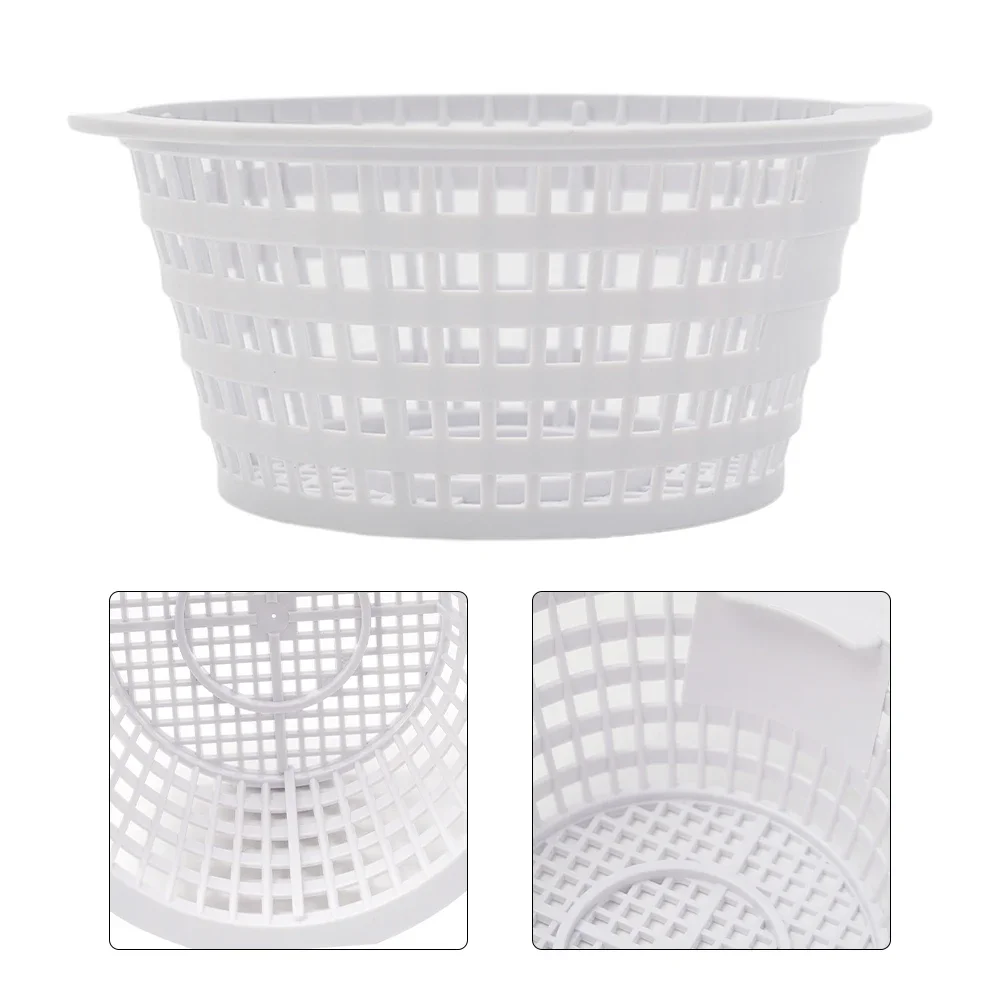 Strainer Basket Pool Skimmer Basket Swimming Pool Cleaning Accessories Cleaning Supplies Plastic Practical High Quality