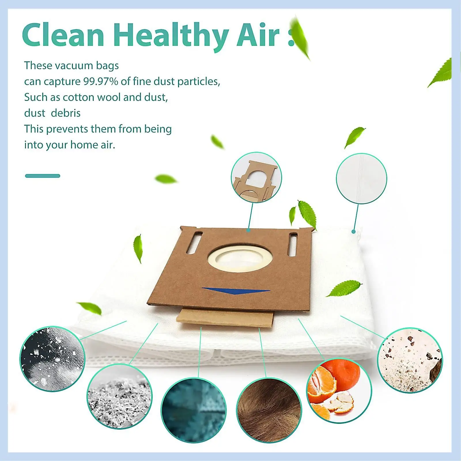 

MLGB-Replacement Parts For Ecovacs Deebot OZMO T9 Series T8 AIVI T8 Max N8 Pro N8 Pro+ Robot Vacuum Cleaner Accessories Kit