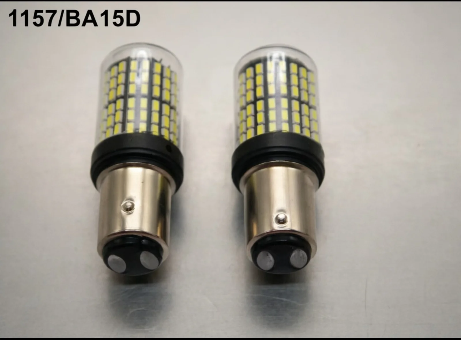2025 update 144 LED 1157 P21/5W BAY15D CANBUS STOP TAIL LIGHT BRAKE LIGHT 380 RED BULBS