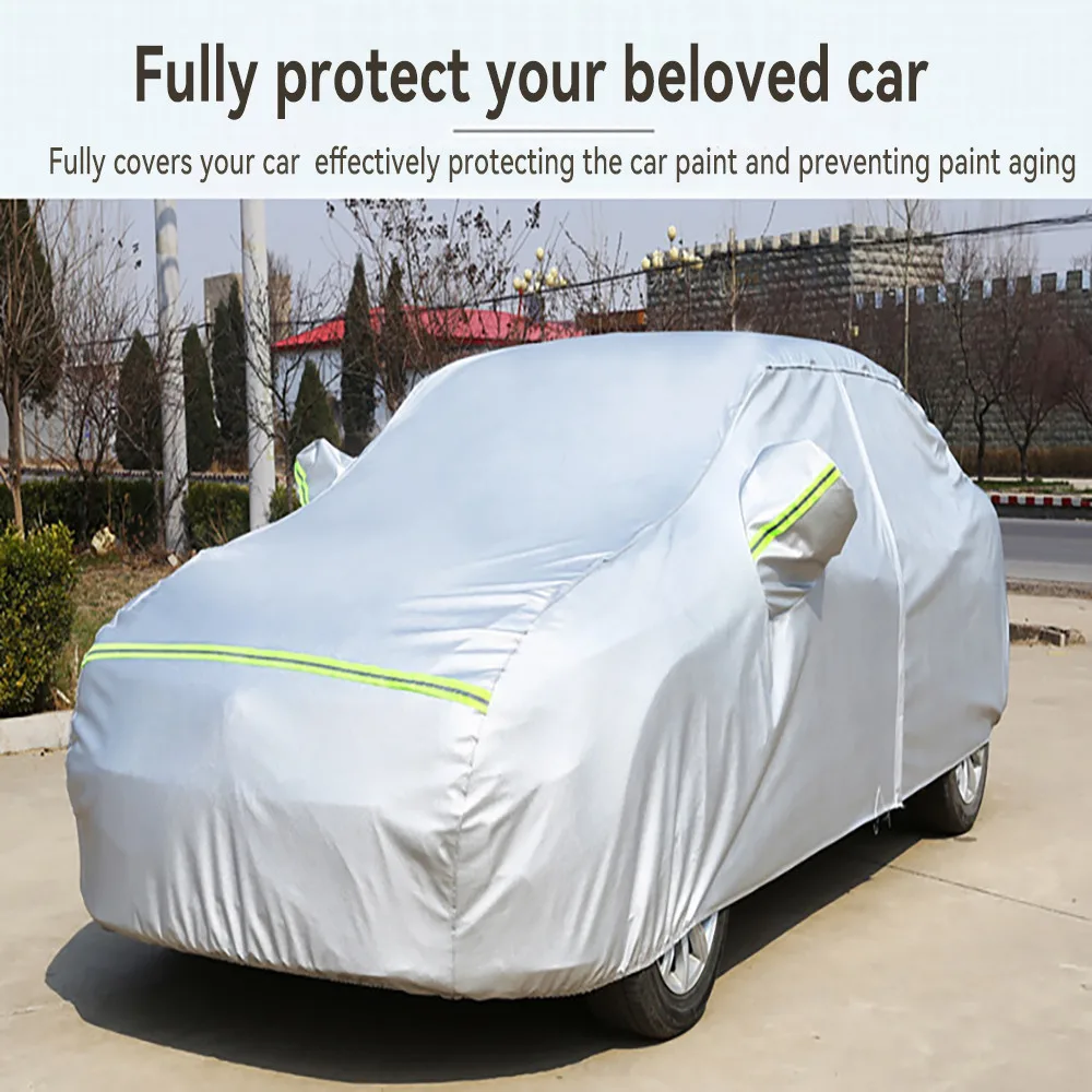

Full Car Cover Rain Waterproof Protection For BMW 1 Series 118i 120i 125i Exterior Car Protector Covers Anti Outdoor Reflective