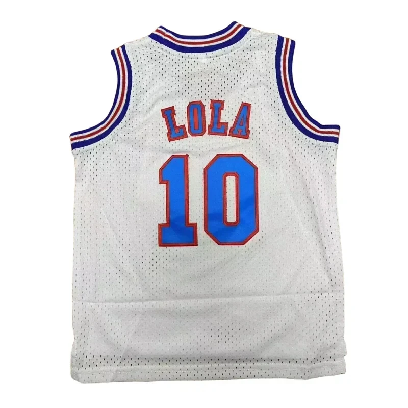 Disfraz de Bugs Bunny de Space Jam para Bebés #   1 LOLA 10 TWEETY 1/3 TAZ! Camiseta de Baloncesto para Niños Moie Tune Squad Bunny 2026 ZanCos