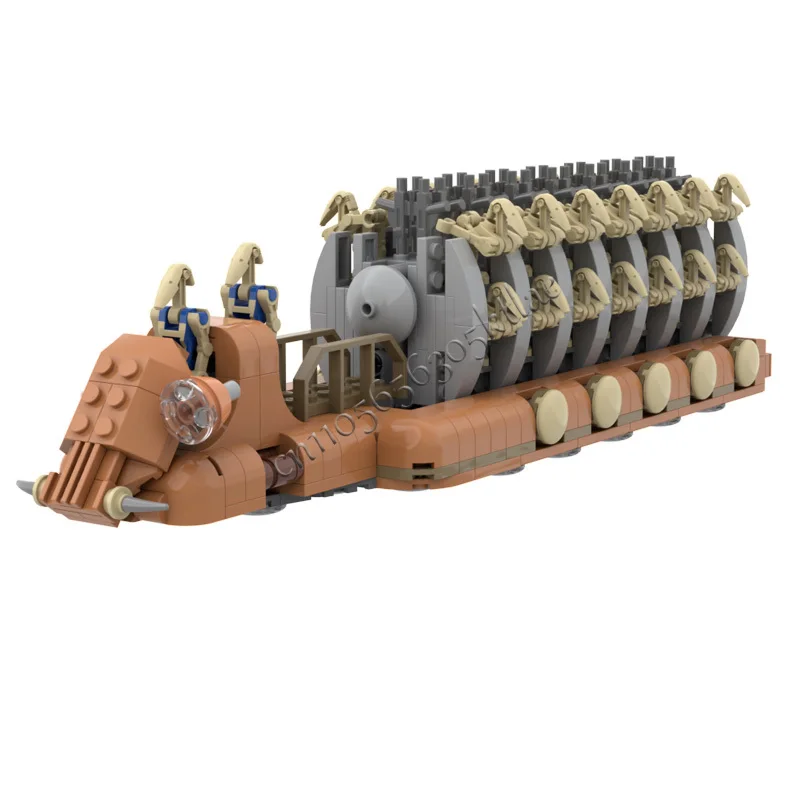 534 أجزاء MOC ستار معركة القوات سفينة النقل نموذج بنة الطوب التجمع الإبداعي ألعاب تعليمية هدايا عيد ميلاد الاطفال