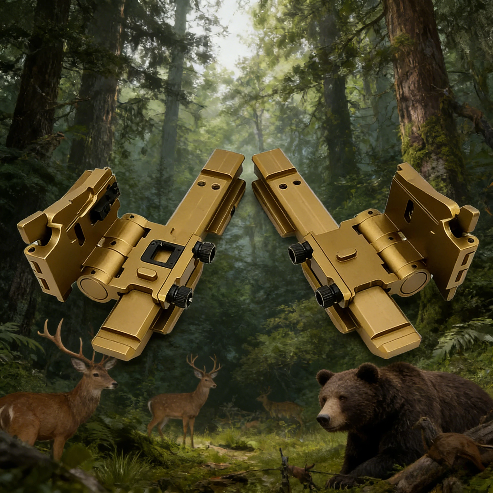 

CNC Metal Flip Mount Riser System 0.41 58 for Eotech G33 G43 558 3X Magnifier & Exps3 Holographic Sight Side Mount Set