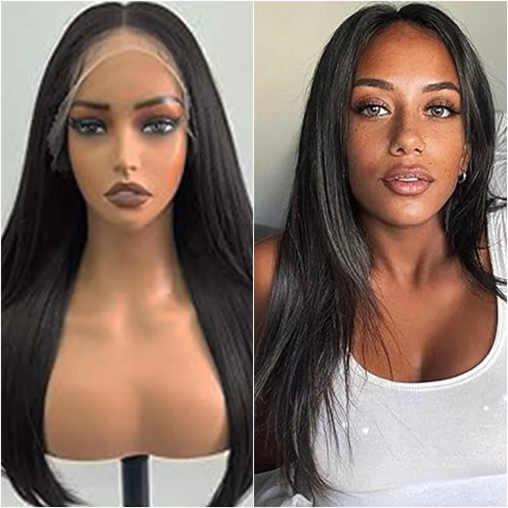 

200 Плотность 13x6 HD Bone Прямой парик фронта шнурка Человеческие волосы Бразильские 28 36 дюймов 13x4 360 Кружевные фронтальные парики из человеческих волос для женщин