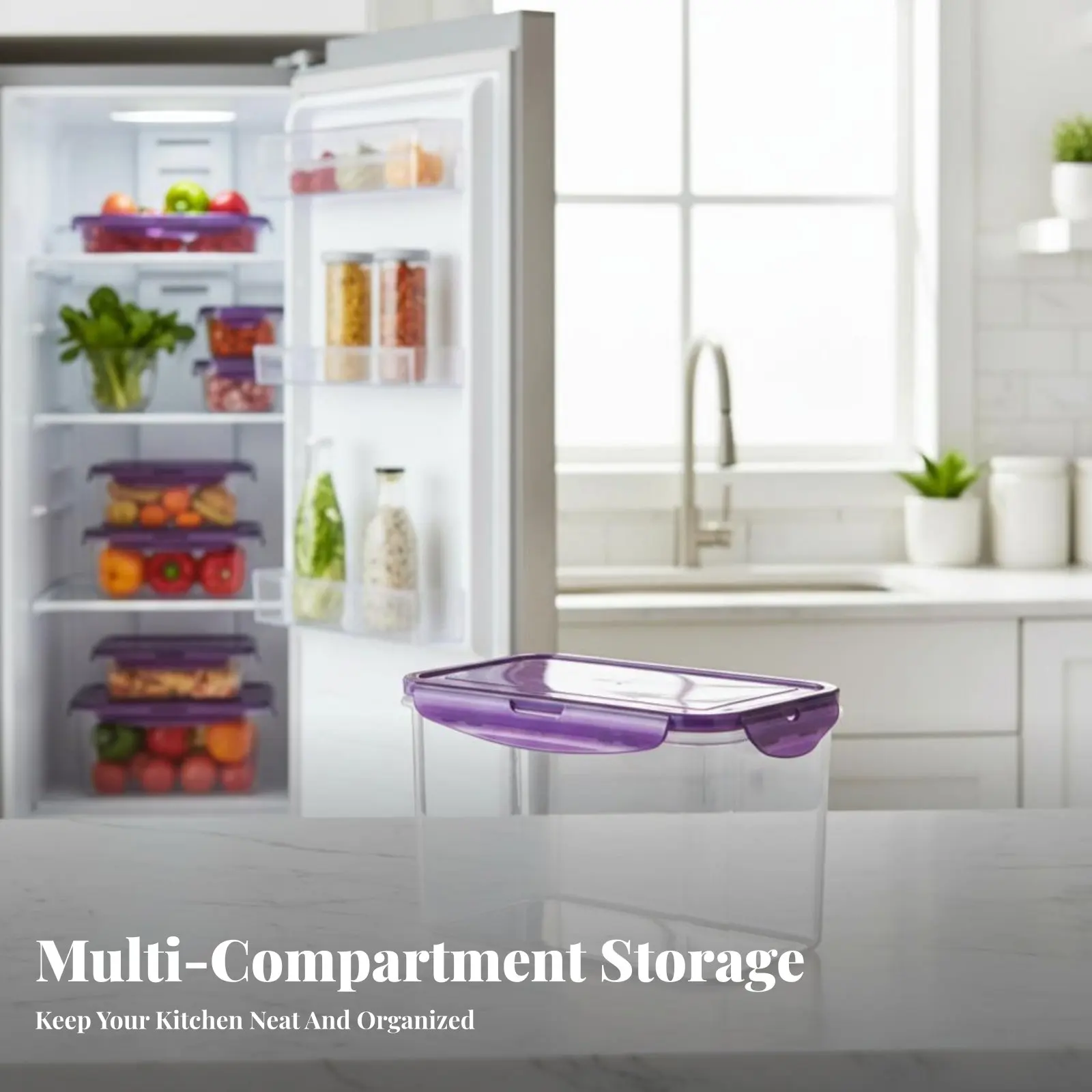 5L Rectangular Food…