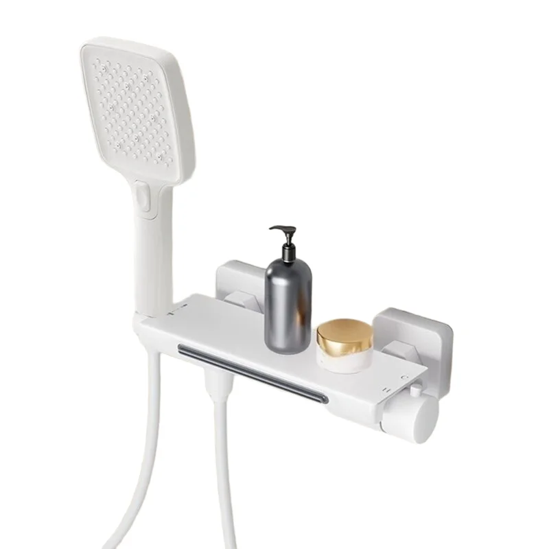 

A25F-смеситель для ванны, душевой набор, водопад, бытовая ванная комната, настенный латунный смеситель для горячей и холодной воды, насадка для душа для ванны