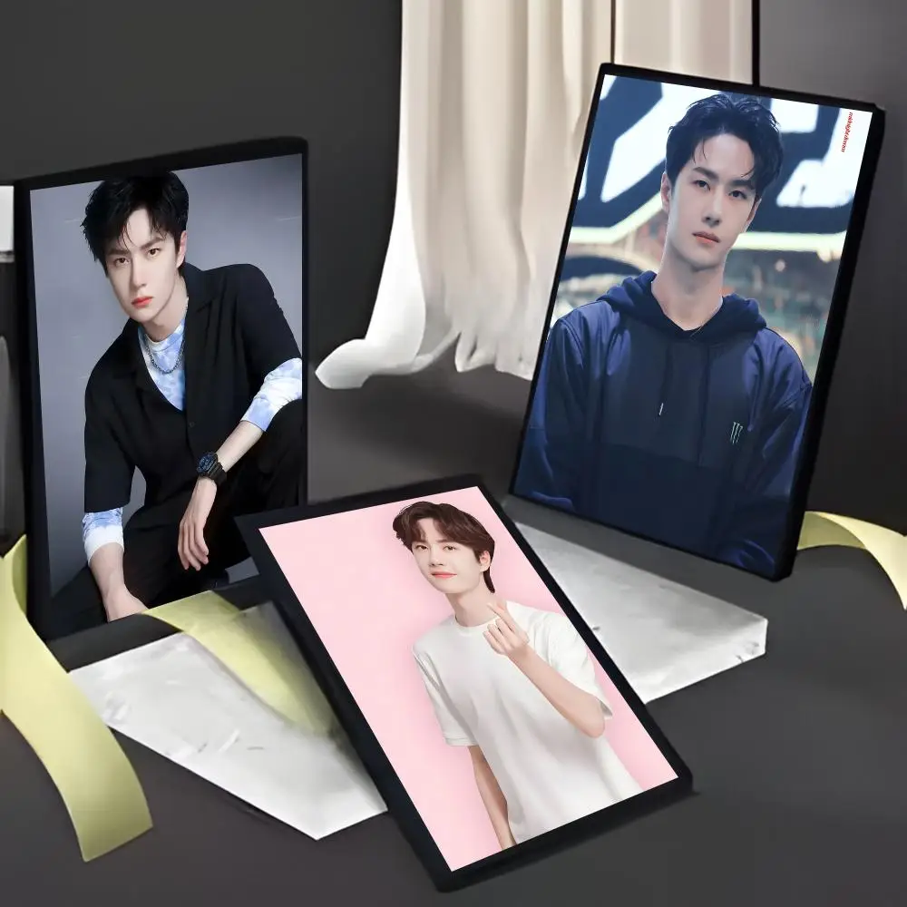 Actor Celebrity W-Wang Yibo Poster American Film Mural Home Childrens Room Wall Decor Print