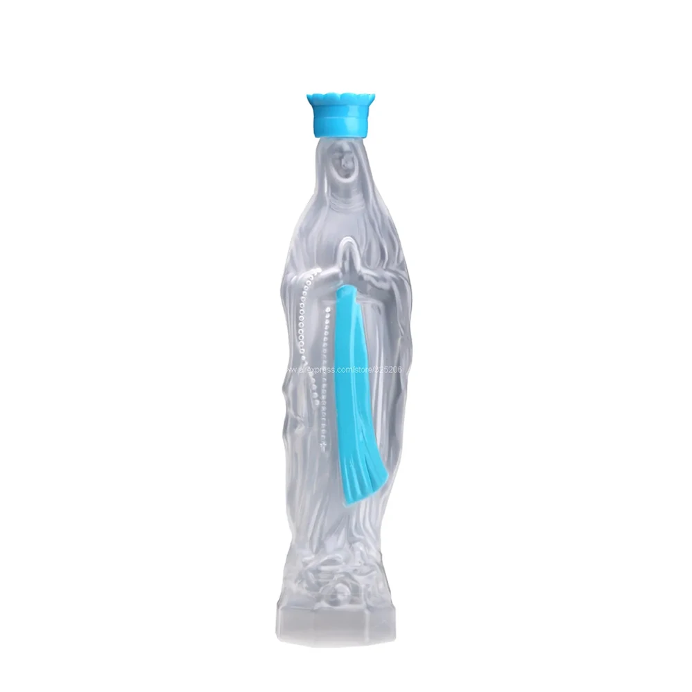 Holy Water Bottle with Virgin Mary Religious Catholic