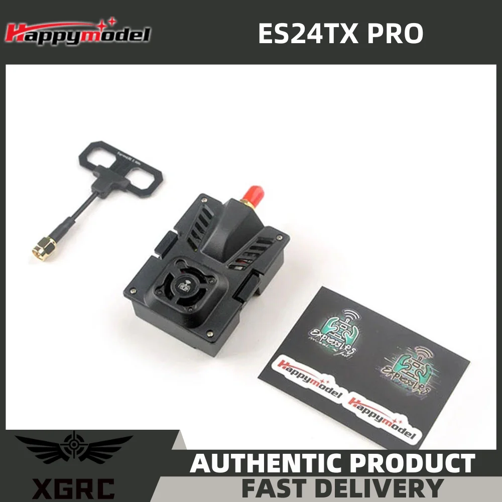 HappyModel ES24TX Pro 1000mW 2.4G ExpressLRS ELRS Micro TX Module with Cooling Fan RGB LED Module for RC Airplane FPV Drone