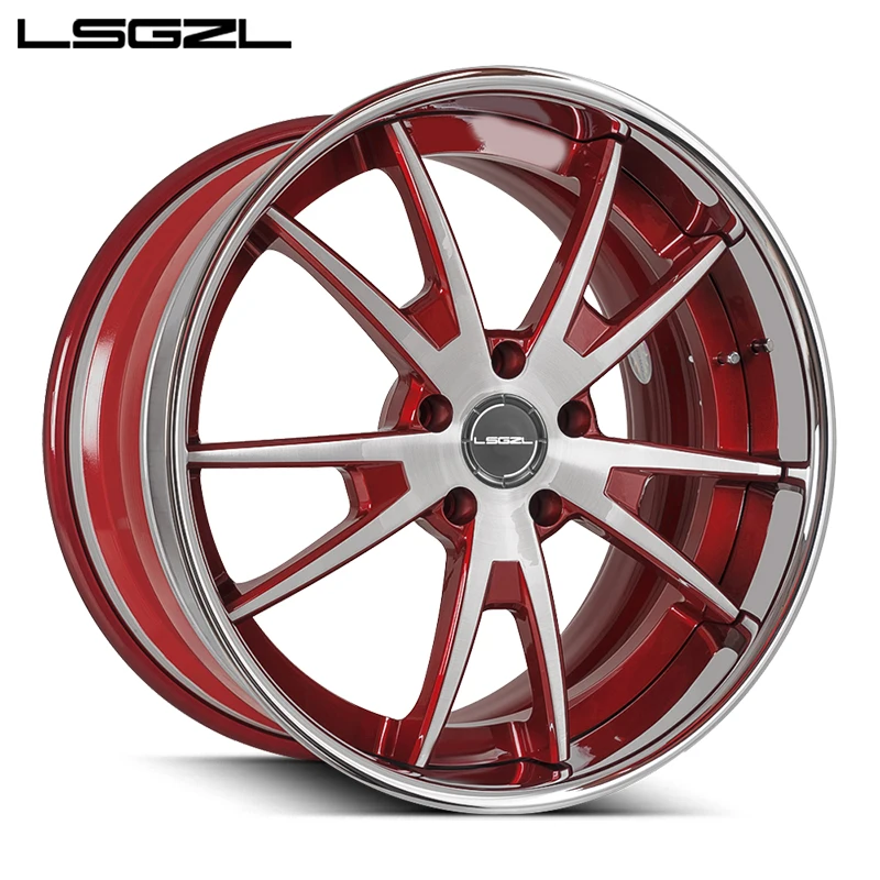 LSGZL  Alloy Car Wheel Rim custom 17 /18 /19/20/21/22/23/24 forged  5*114.3 Wheel rims