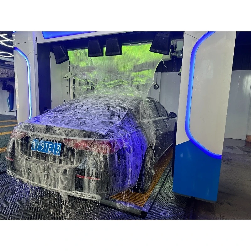 Automatic Energy Saving Car Wash Equipment With Smart 360 Degree Rotating Arm Suitable For Commercial Vehicle Cleaning