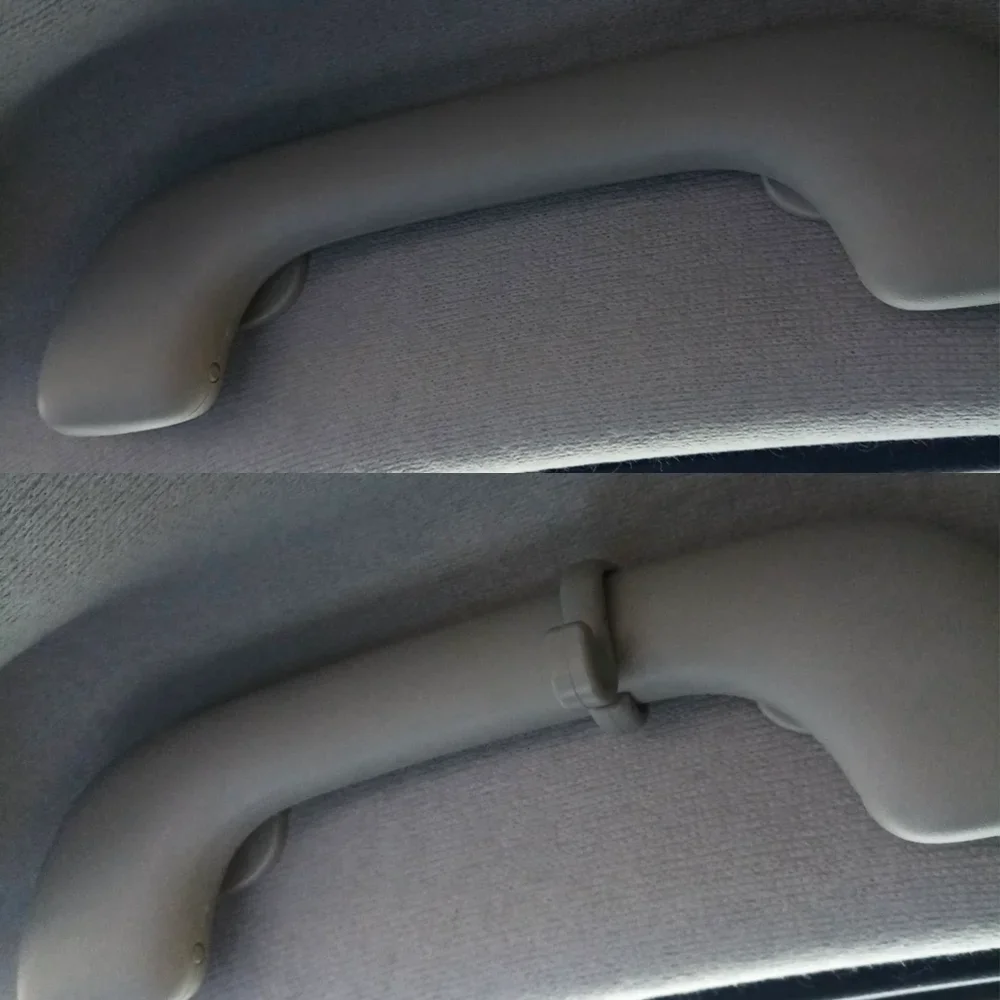 2x NEW Car Interior Ceiling Handle Hook Clothes Hooks For Toyota Land Cruiser Prado J120 J150 Lexus GX 470 400 / 460 2002-2023