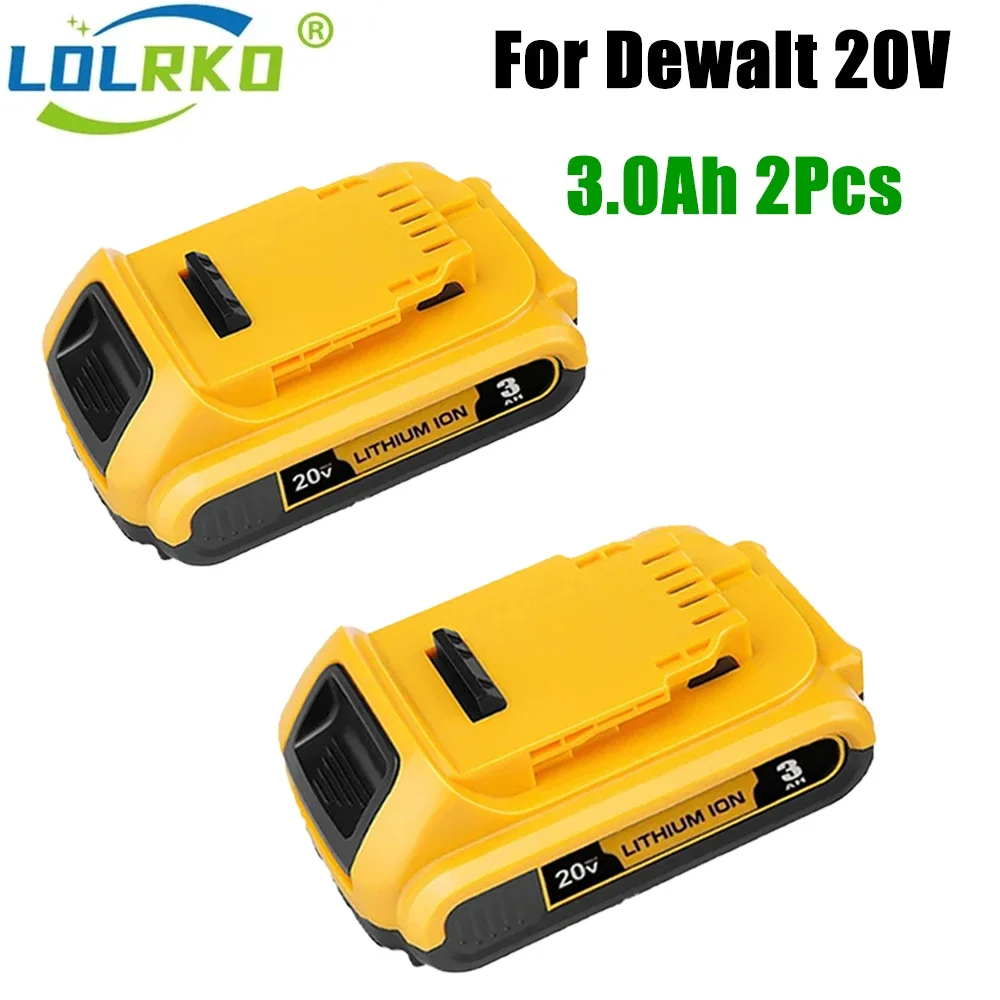 DCB203 Li-ion Battery 18Volt 20V 3.0Ah For Dewalt Max Tools DCB205 DCB206 DCB204 DCB200 DCB182 DCB180 DCB230 DCD DCF DCG Series