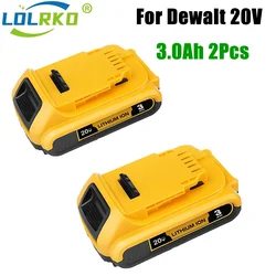 DCB203 Li-ion Battery 18Volt 20V 3.0Ah For Dewalt Max Tools DCB205 DCB206 DCB204 DCB200 DCB182 DCB180 DCB230 DCD DCF DCG Series