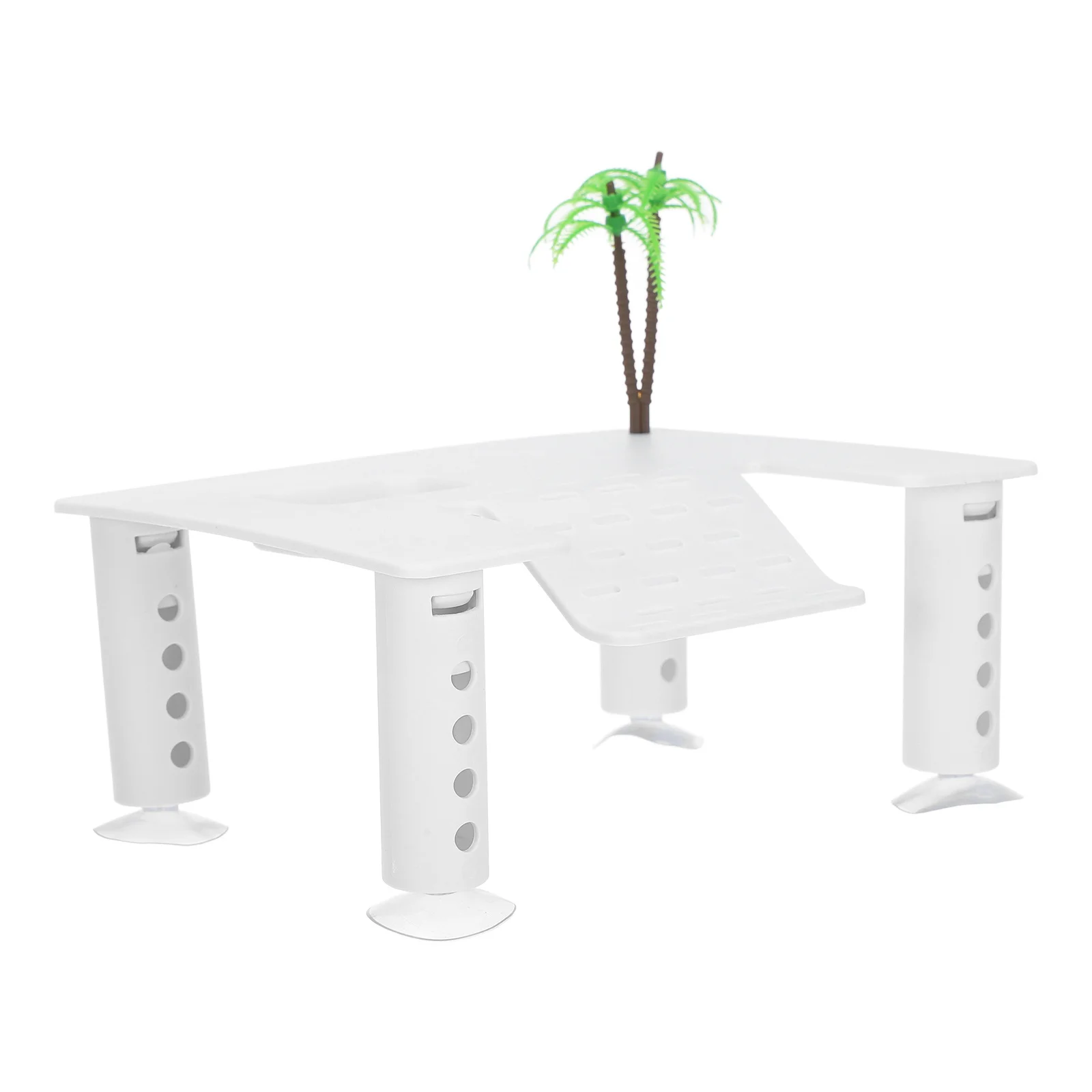 

Tortoise Habitat Accessories Basking Platform Stylish and Practical Turtle Tank Decor for Sunbathing Exercise Turtle Platform