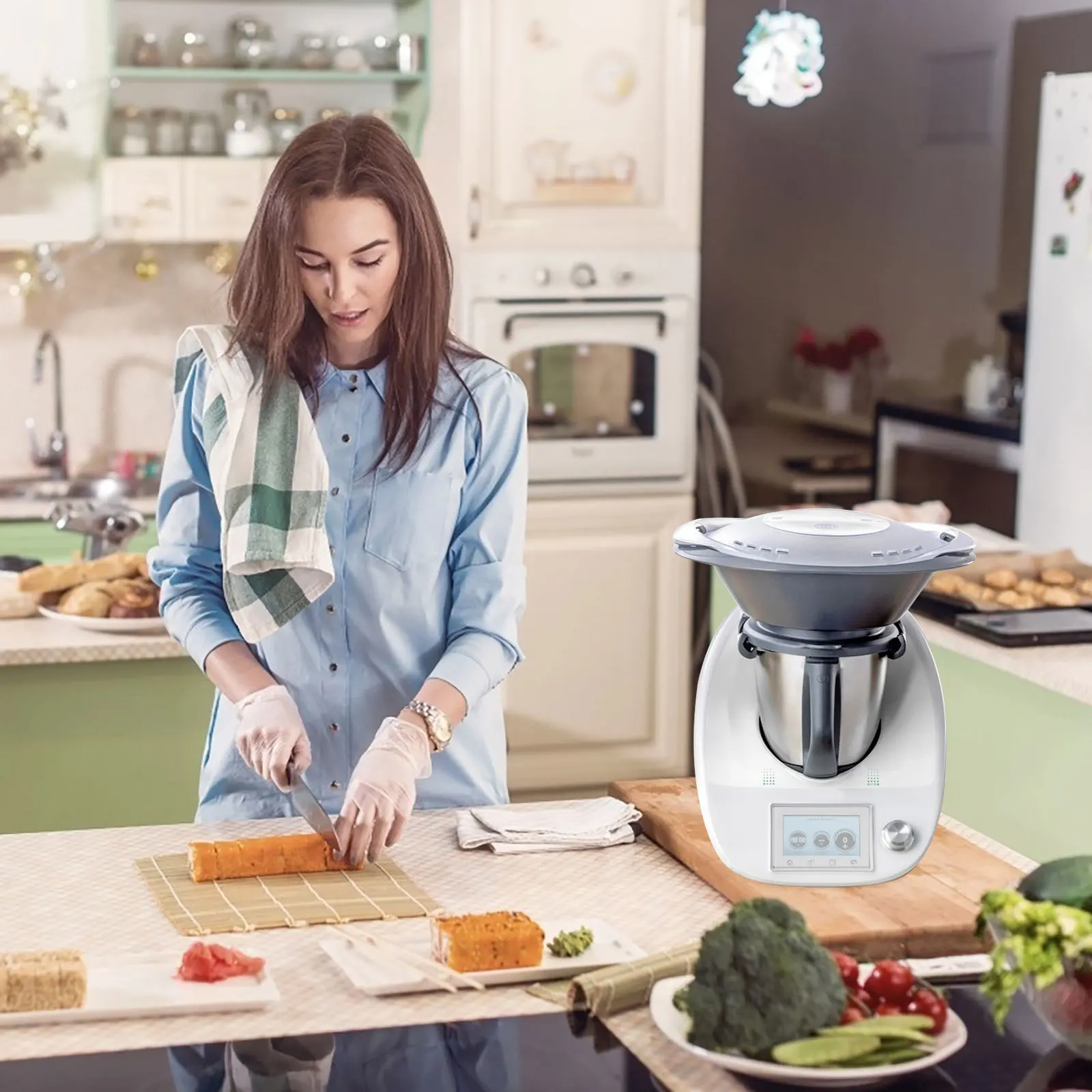 

Screen Protector Compatible Food Processor Anti Scratch Screen Film Cooking Machine Control Panel Replacement