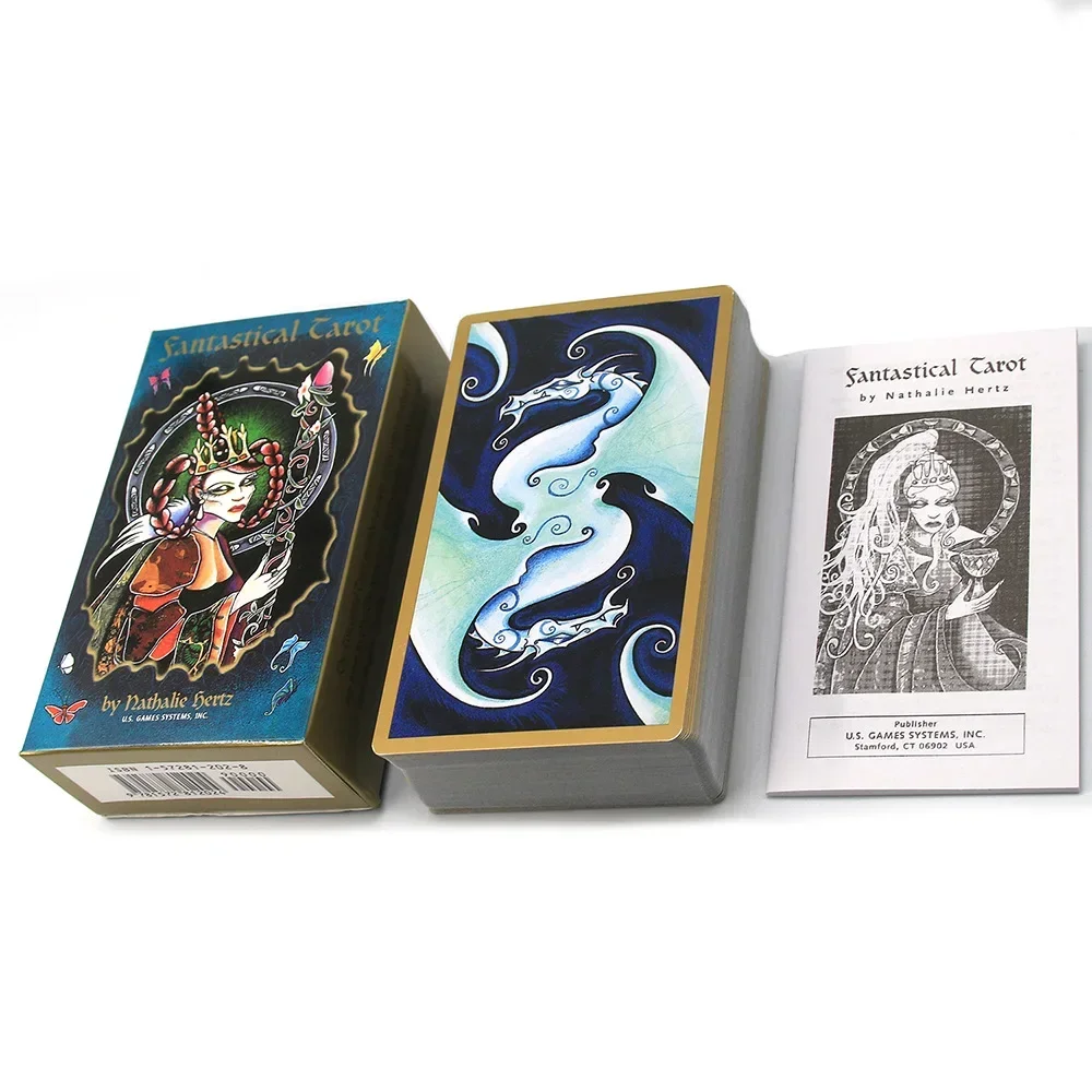 Santastical tarot 78pcs cards 1: 1 Size Guide book Tarot Board games
