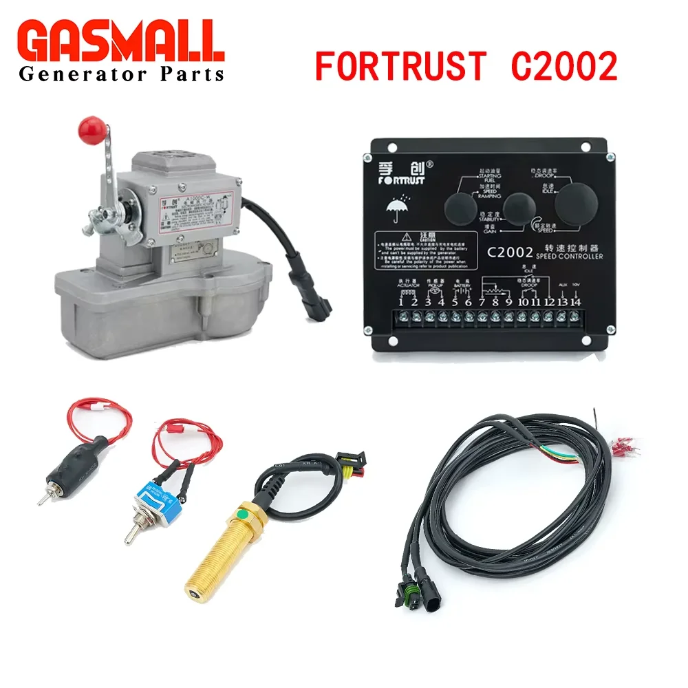 A1000C-W DC Motor Speed Controller C2002 Generator Actuator Speed Governor 12v 24v Shaluo