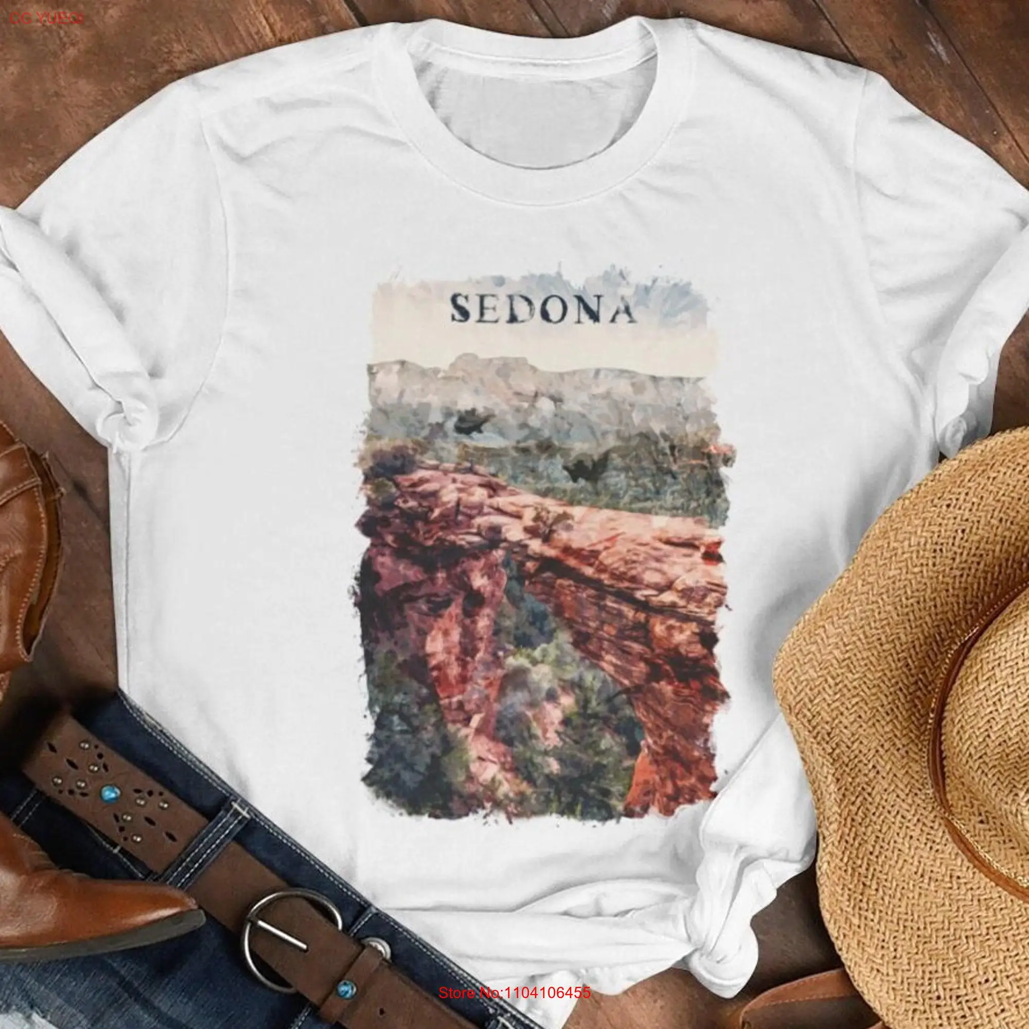 Sedona Arizona T Shirt Desert s Souvenir long or short sleeves