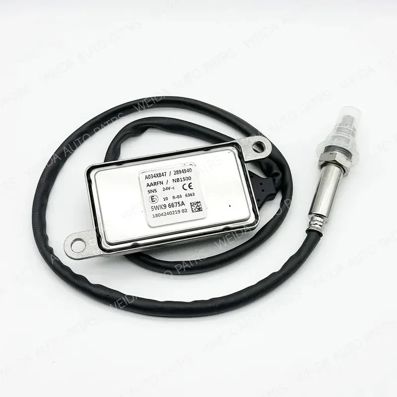 for NOX Sensor 5WK96675A 2894940 A034X847 Nitrogen Oxide Probe For Mercedes Benz Actros Atego Axor Econic