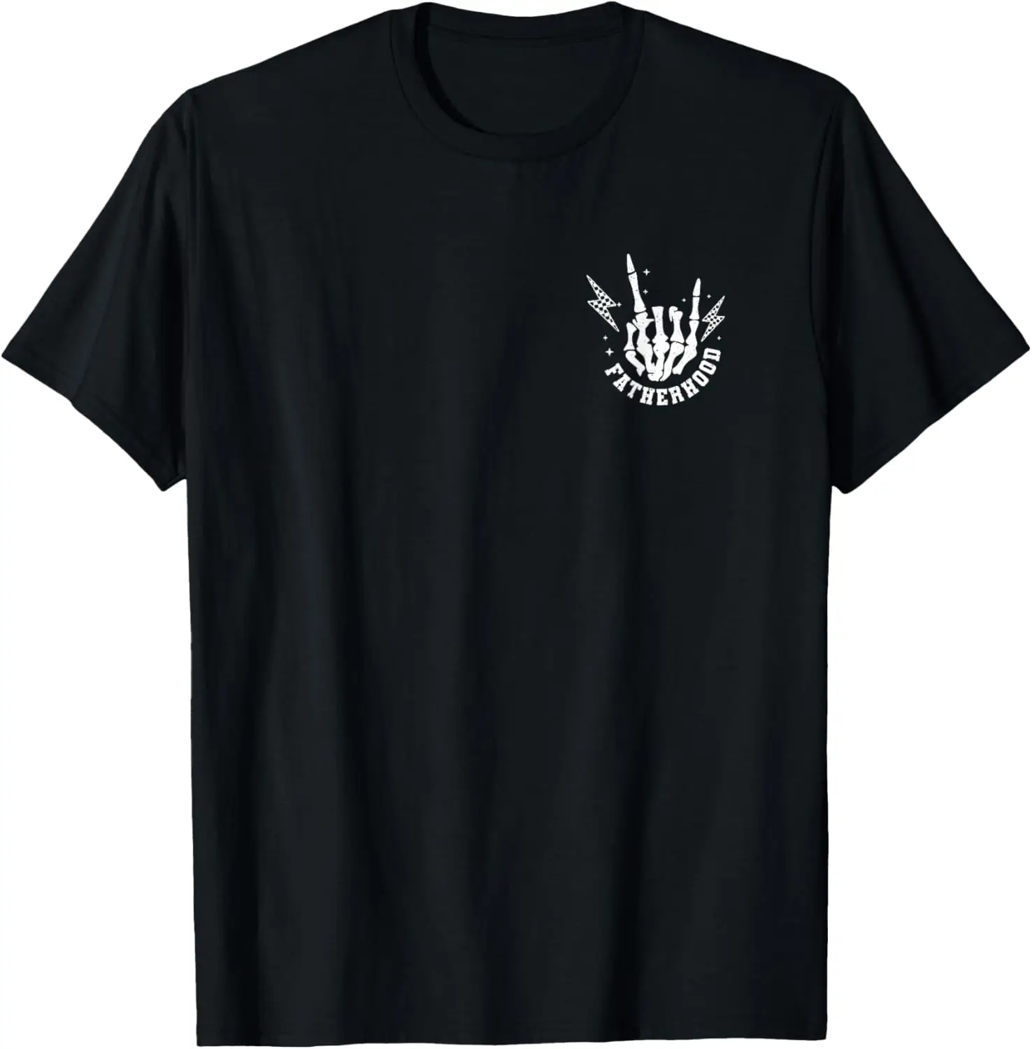 Just A Dad Who Always Came Back With The Milk Skeleton T-Shirt 100% Cotton Trendy Y2K Short-Sleeve Tee – Soft, Quick-Drying, &