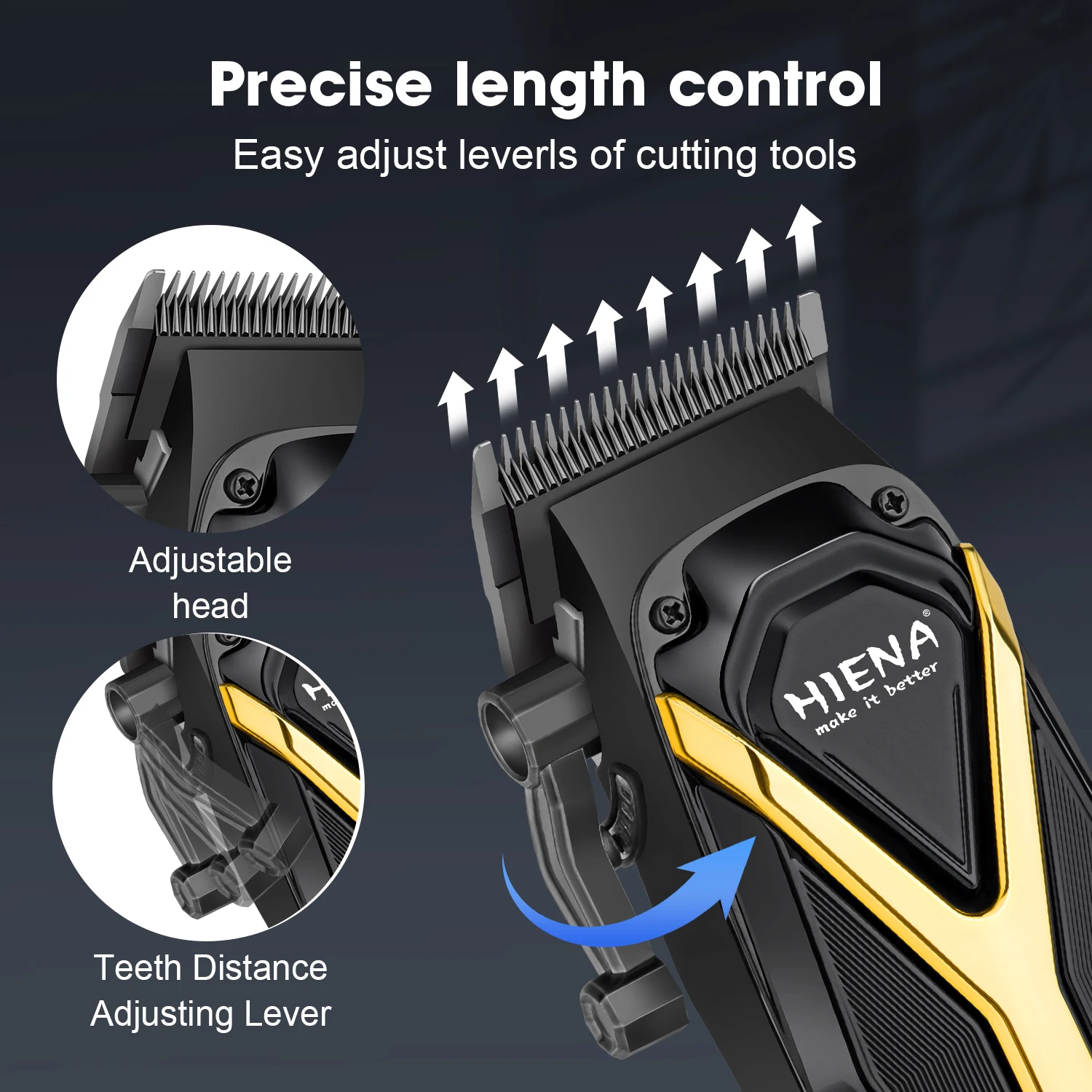 Professionelle Barber Haar Clipper Lithium-Batterie USB Aufladbare Trimmer LCD Display Hause Männer Bart Rasierer Haar Schneiden Maschine