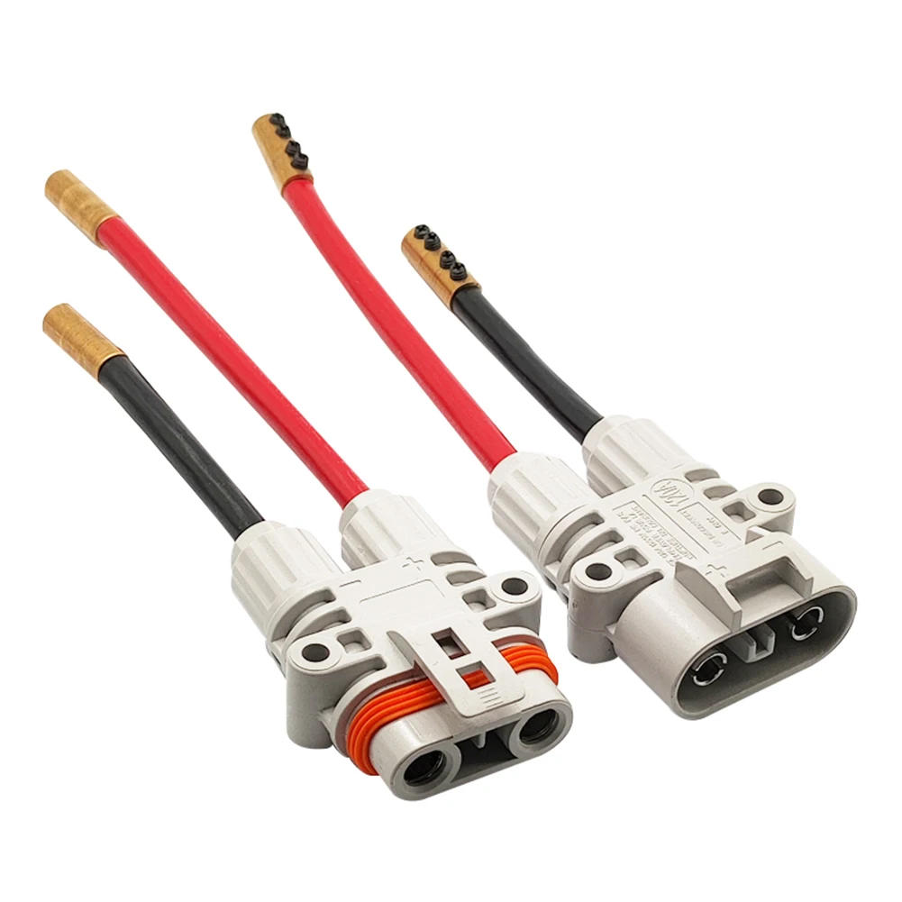 Forklift Generator Color As Shown 120A Male Female Connector 1200V Electrical Connector 10mm Square Wiring PC Insulation