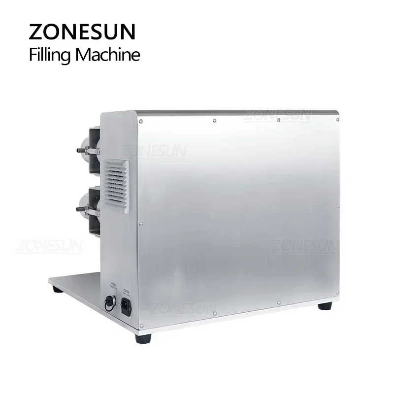 ZONESUN ZS-YTXY2 Double Heads Chemical Reagent Small-dose Ceramic Pump Liquid Filling Machine