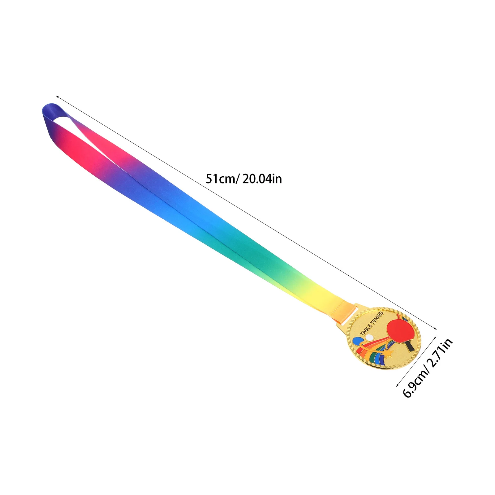 ميدالية ذهبية، جوائز مسابقة تنس الطاولة، ميداليات معدنية لجوائز الطلاب، البطولات، الأحداث الرياضية، متينة تدوم طويلاً #3