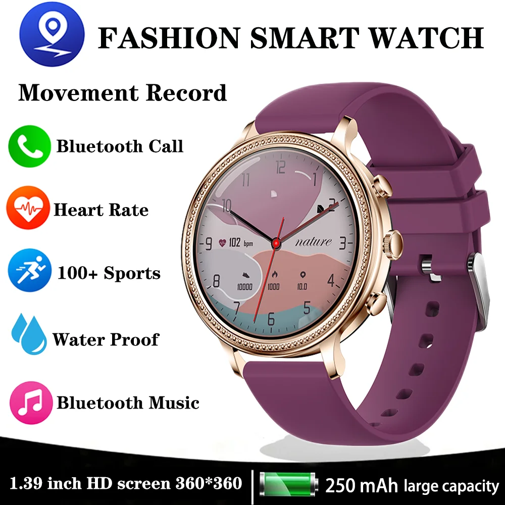 

Xiaomi Mijia Fashion Bluetooth Call Heart Rate Monitoring Sports Fitness Bracelet Waterproof Information Push Smart Watch Ladies