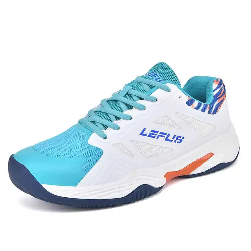 LEFUS New Style Badminton Training Competition Sports Shoes for Unisex  Anti Slip Breathable Shoes Indoor Training Tennis Shoes