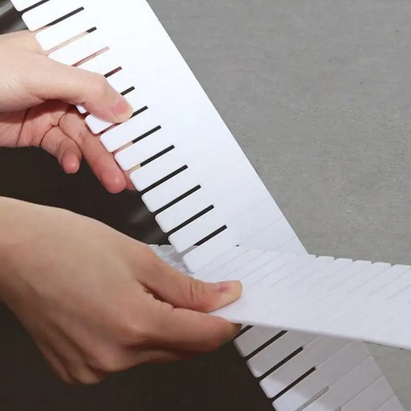Разделители ящика, организаторы разделителей ящиков 5pcs DIY Пластическая сетка Регулируемая B95B