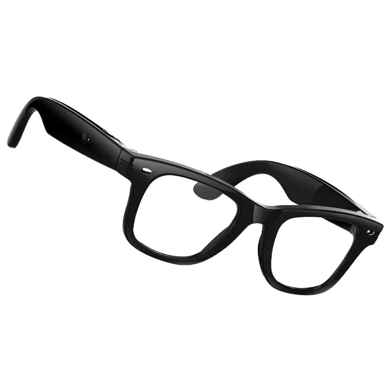 W300 AI Smart Glasses UV Detection Body Temperature Monitor Bluetooth Music Call Hands Free Translation Sports Eyewear for