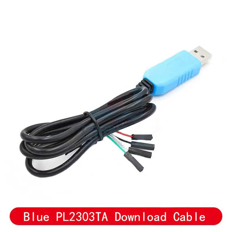 Câble de téléchargement bleu PL2303TA/GL PL2303GL, USB vers TTL RS232, technologie de mise à niveau, USB vers téléchargement série