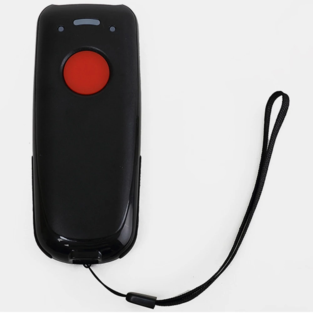 Wireless Portable Barcode Scanner 1D Red Light Barcode Reader Dual Mode Red Light Scanner for Ios Android Windows