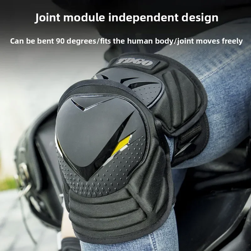 

Motorcycle Knee Pads Set - Summer Windproof Protective Gear With Anti-Drop Elbow Guards