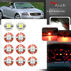 For Audi TT 8N Pre-Facelift 1999 2000 2001 2002 Upgraded Led Instrument Dash Panel Speedo Tach Gauge Cluster T5 B8.4D Light Bulb