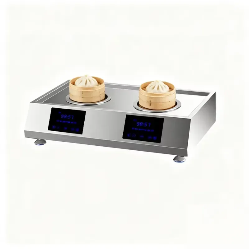 Commercial Electric Steamer Stainless Steel Kitchen Equipment Large Capacity Food Warmer for Restaurant Hotel Catering Use