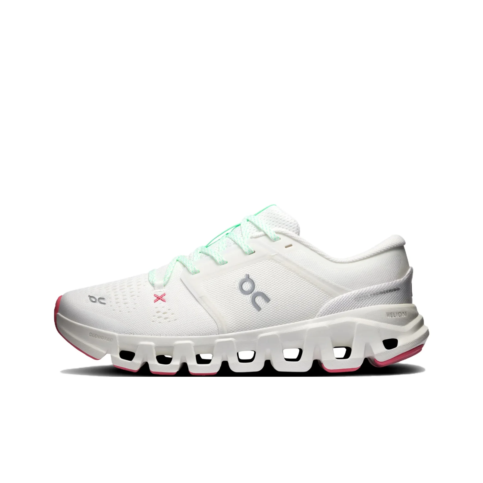 On Cloud X 5 Running Shoes Women's Low Top Ivory White/Ice Blue 3WG30060969