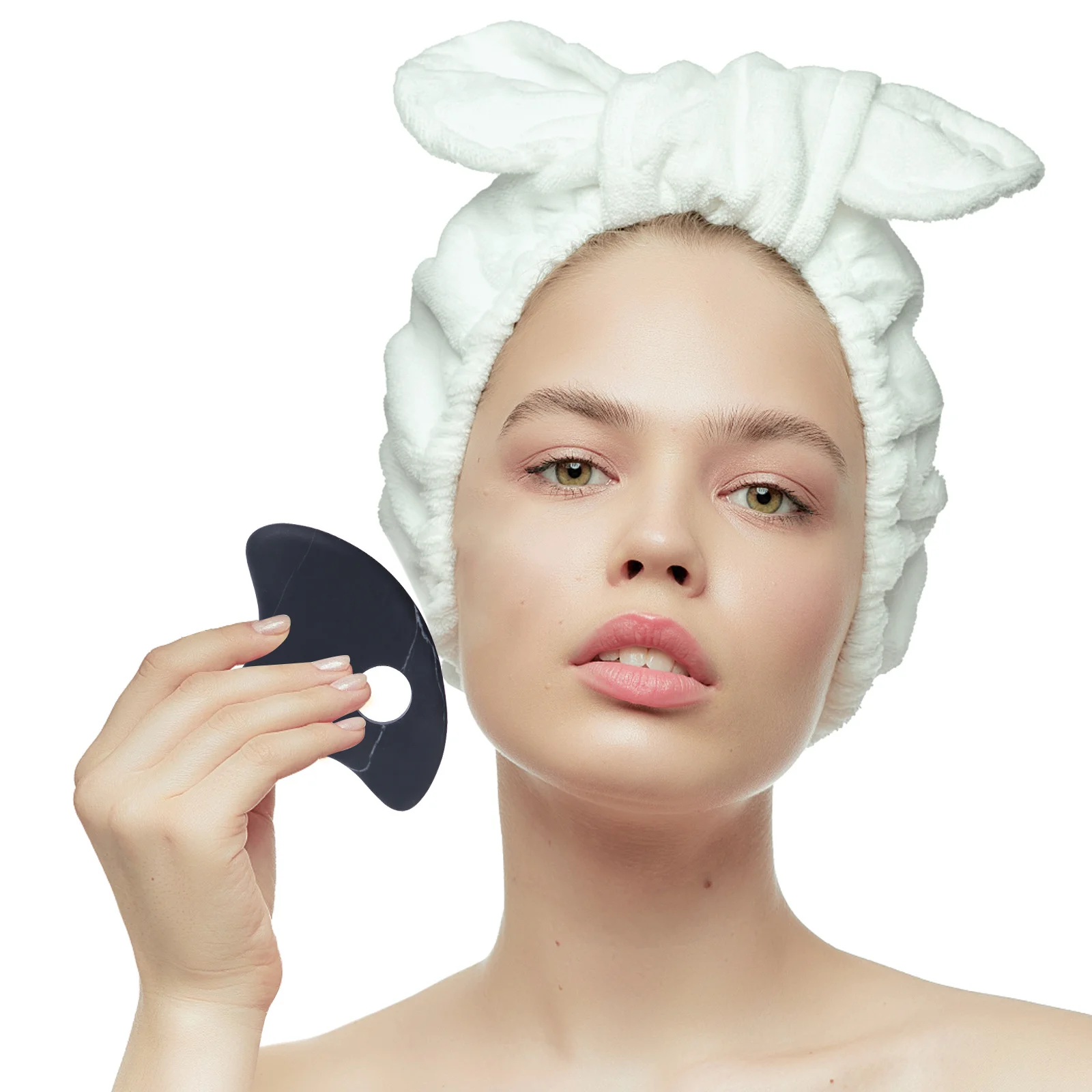 

1 шт., высококачественная пластина Гуа Ша, натуральная скребковая доска, гладкие края, питательный массажный инструмент для кожи, подарок для ухода за здоровьем