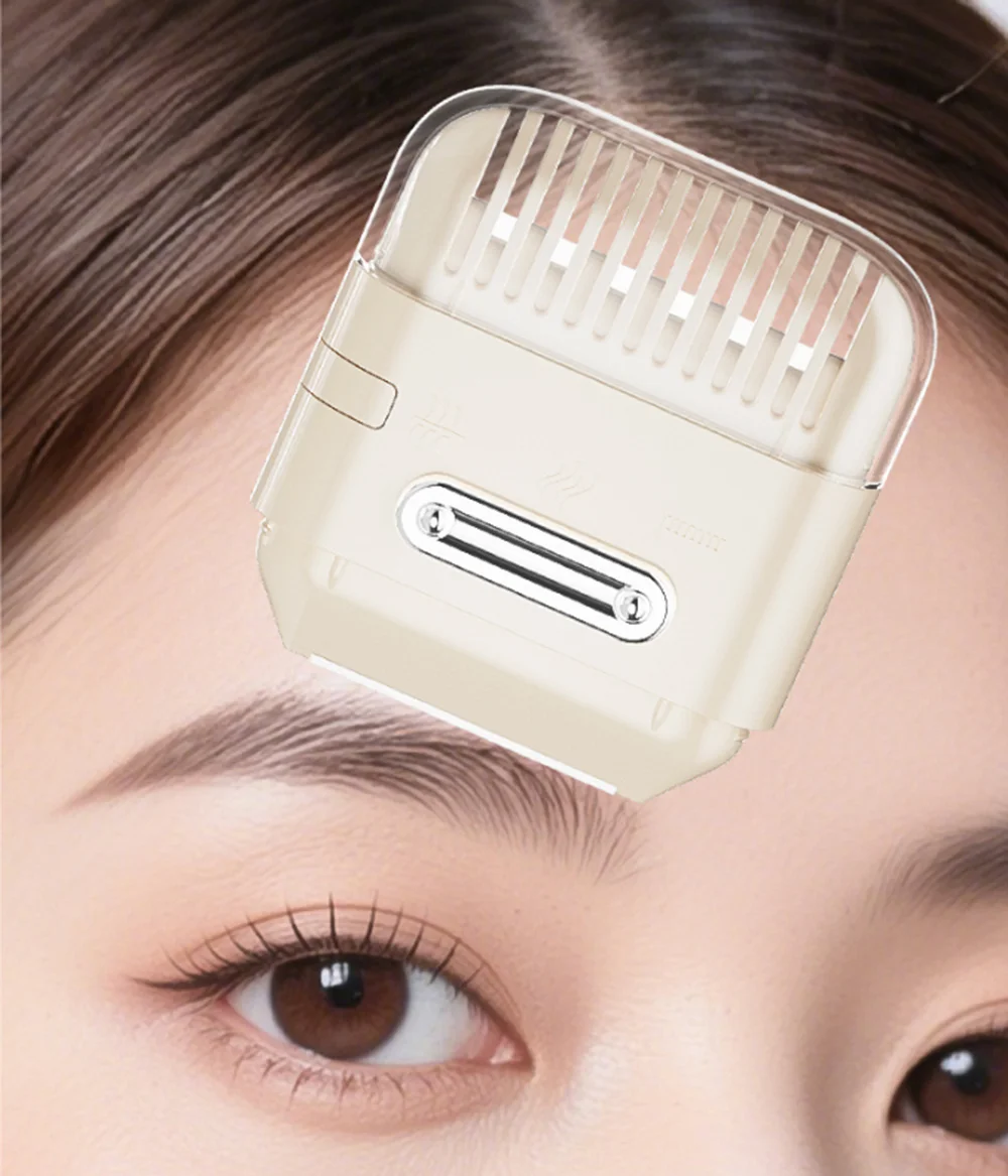 (Comb & Cleaning Claw) Hair Styling Comb, Portable Reusable Tool for Women’s Home Fringe & Hair End Trimming, Equipped