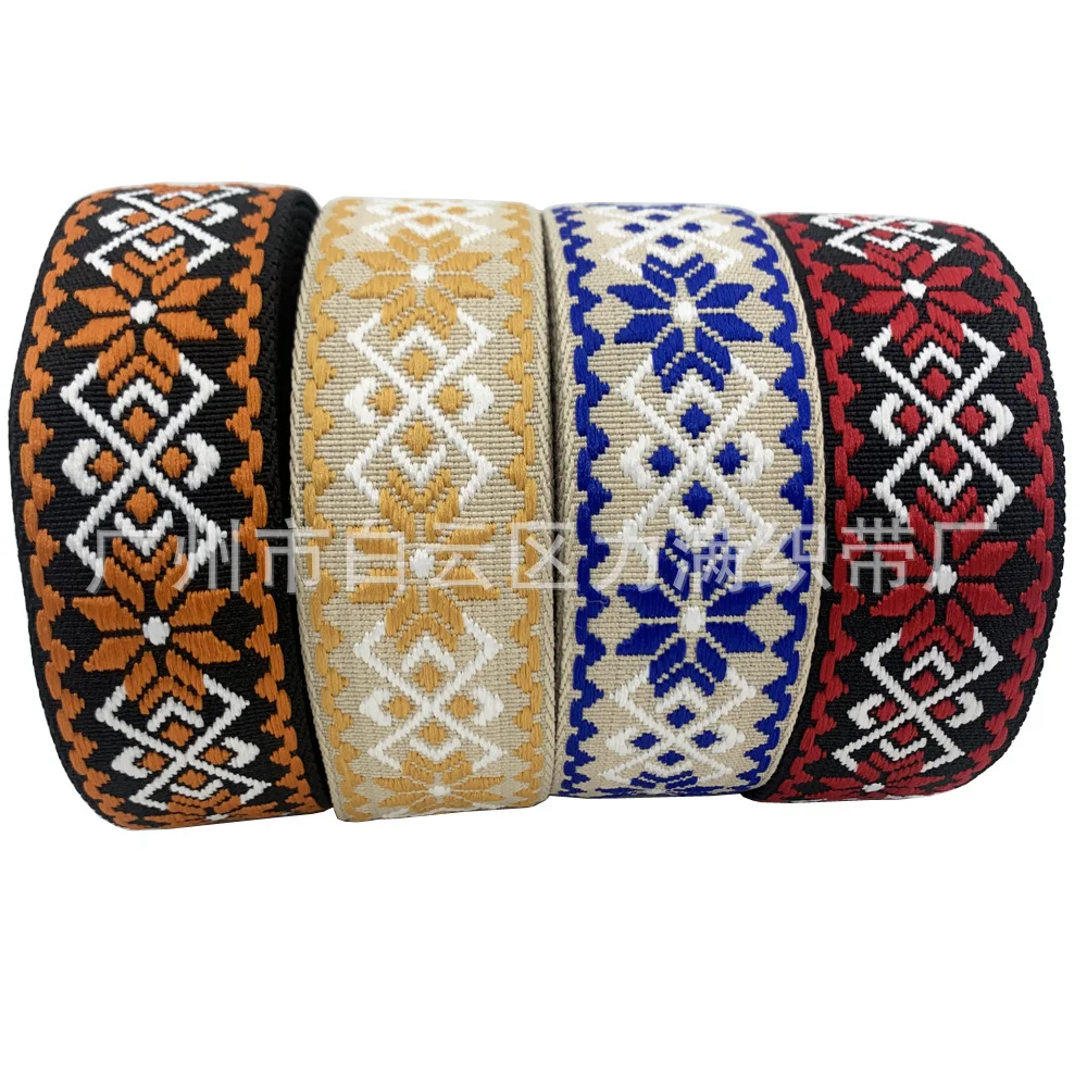 38MM 1.5 Inch High Quality Jacquard Polyester Webbing Strap For Bag