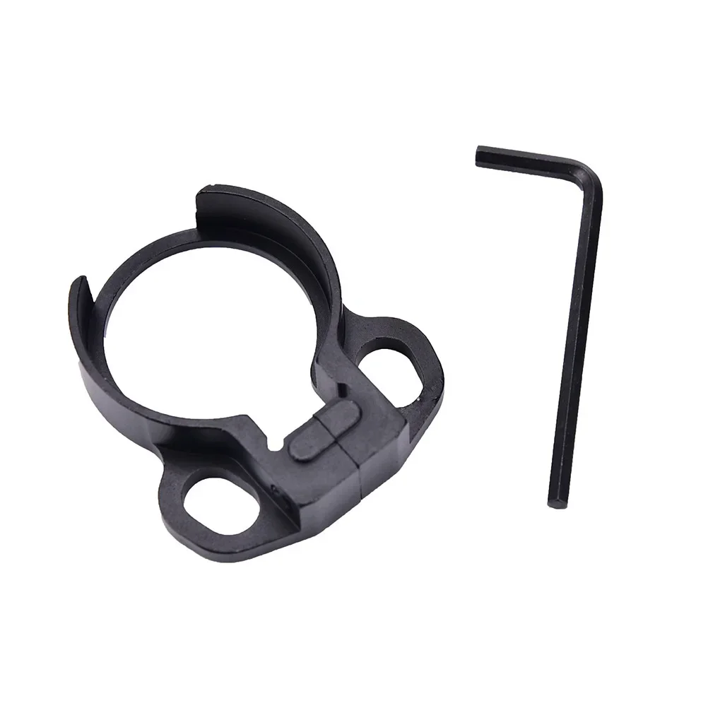 Quick Detach Dual Loop End Plate Sling Swivel Mount QD Sling Adapter Clamp-On Designed Two Point Sling Attachment