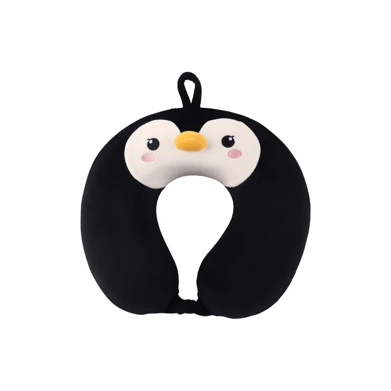 وسادة على شكل حرف U من القطن البولي بروبيلين الكرتوني، وسادة قيلولة للمكتب، للسفر في الهواء الطلق، وسادة محمولة فائقة النعومة للرقبة #3