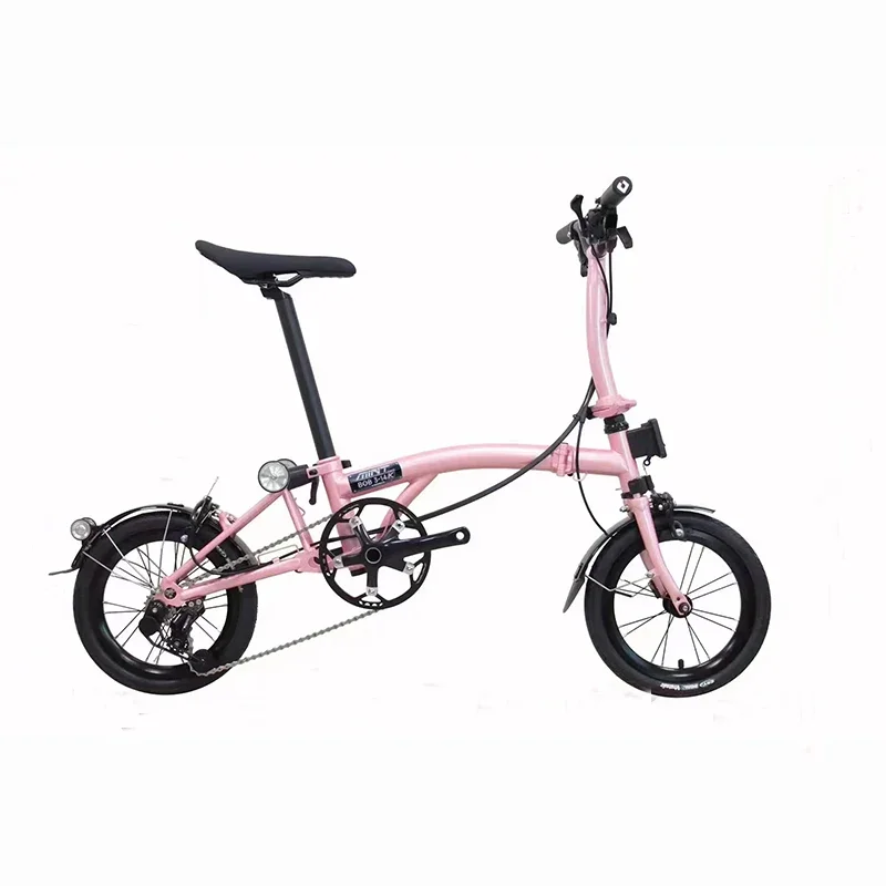 

Mint BOB 3-14K 14inch 3 speed tri-folding bicycle portable clip brake student children's lightweight folding bike
