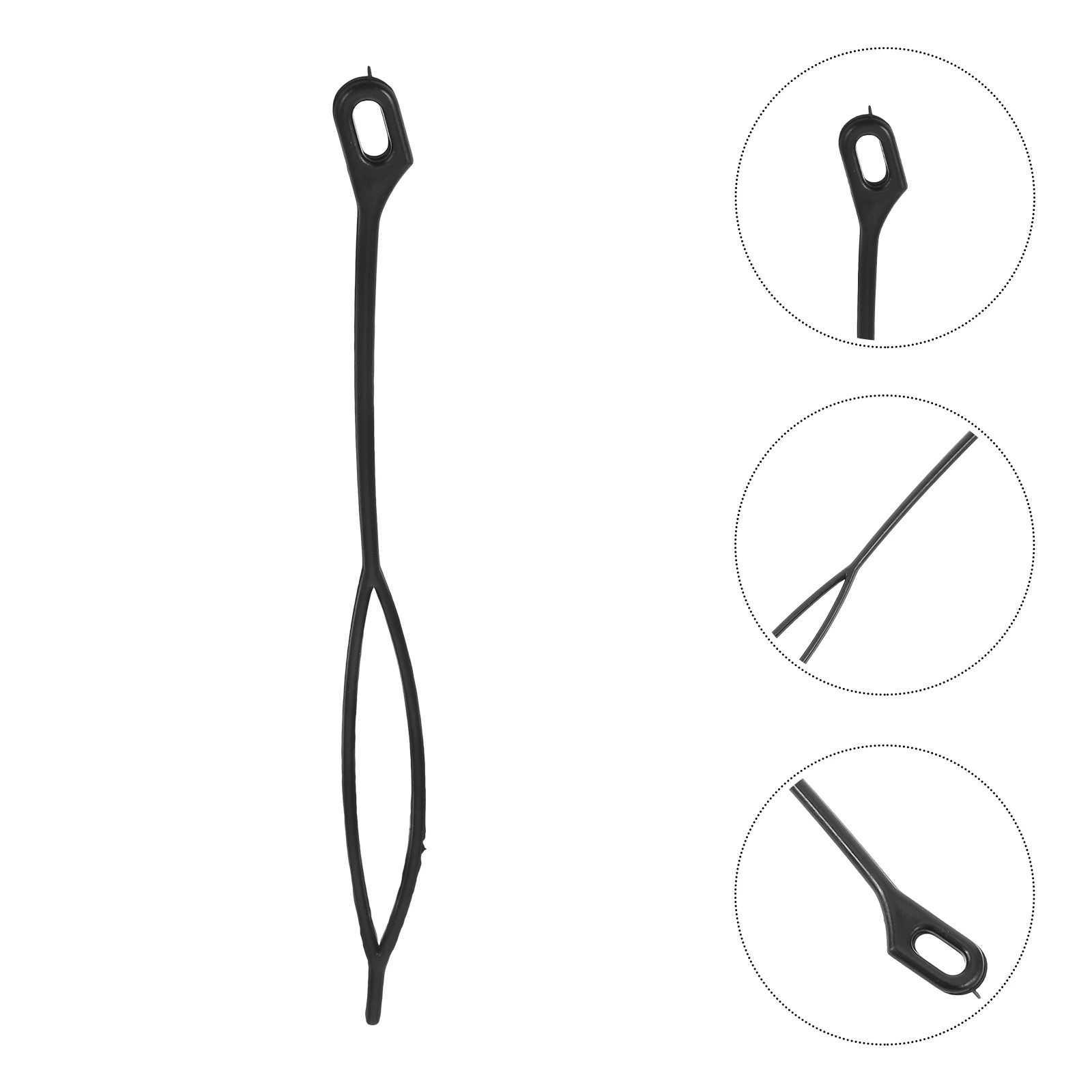 

30pcs Portable Hair Styling Tool Set Plastic Hairpins For Bun Braiding Dreadlocks Crochet Hooks Braid Tools Sturdy Hair
