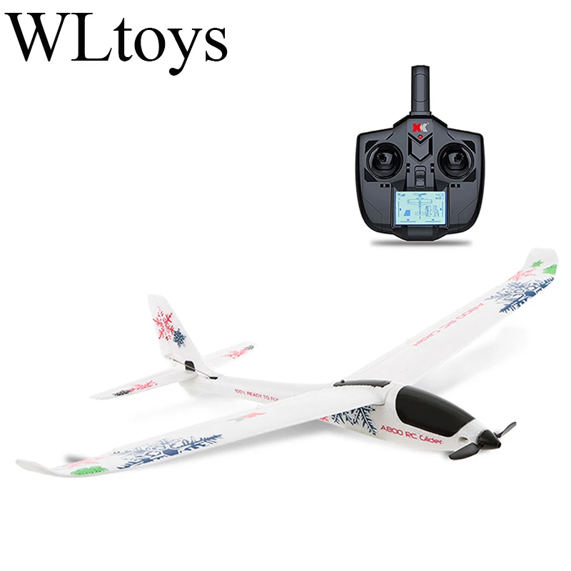 Wltoys XK A800 RC 항공기, 5CH 3D 6G 모드, 780mm 날개 길이, 20 분 비행 시간 EPO 비행기, 고정 날개 RTF 야외 글라이더 선물 