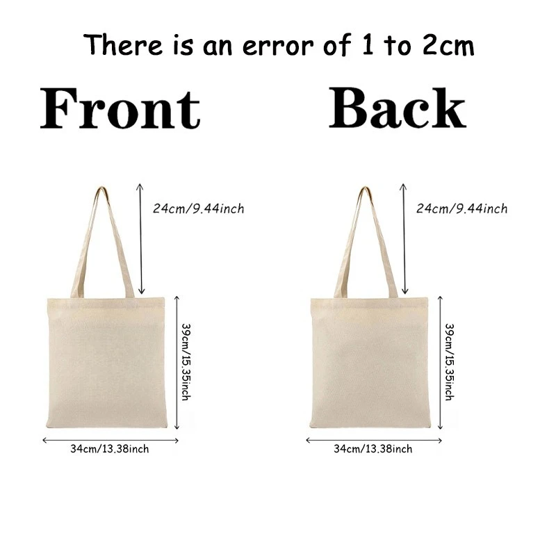 Custom Picture Tote Bag Shopping Your Images Personalized Design Women Fashion Travel Canvas Bags Gift for Friends